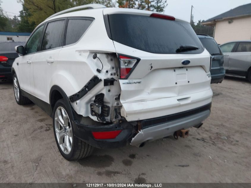 2017 Ford Escape Titanium VIN: 1FMCU9J97HUA65155 Lot: 12112917