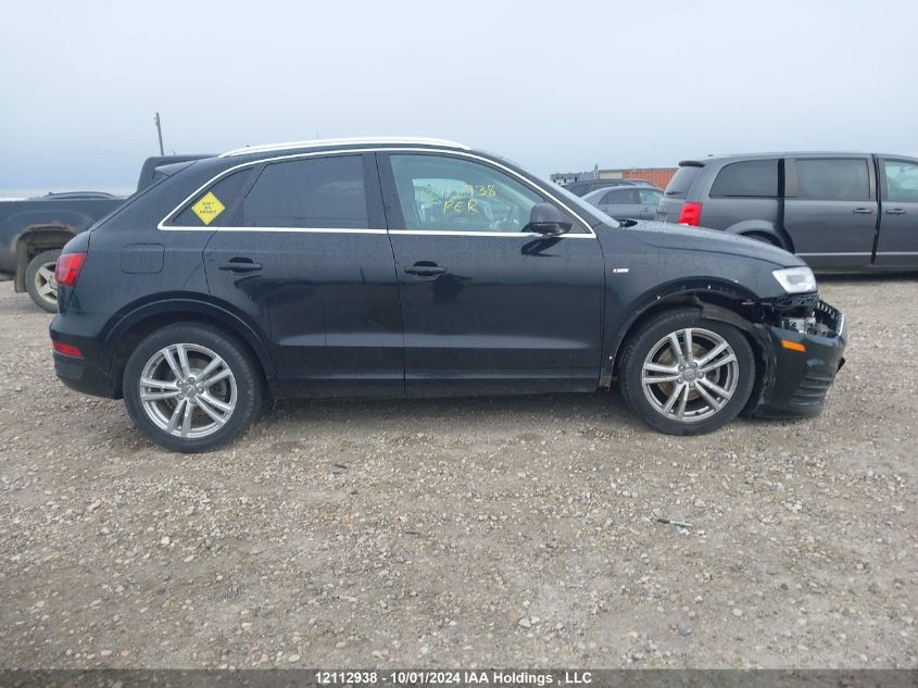 2016 Audi Q3 VIN: WA1GFCFS7GR000617 Lot: 12112938