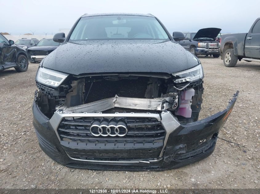 2016 Audi Q3 VIN: WA1GFCFS7GR000617 Lot: 12112938