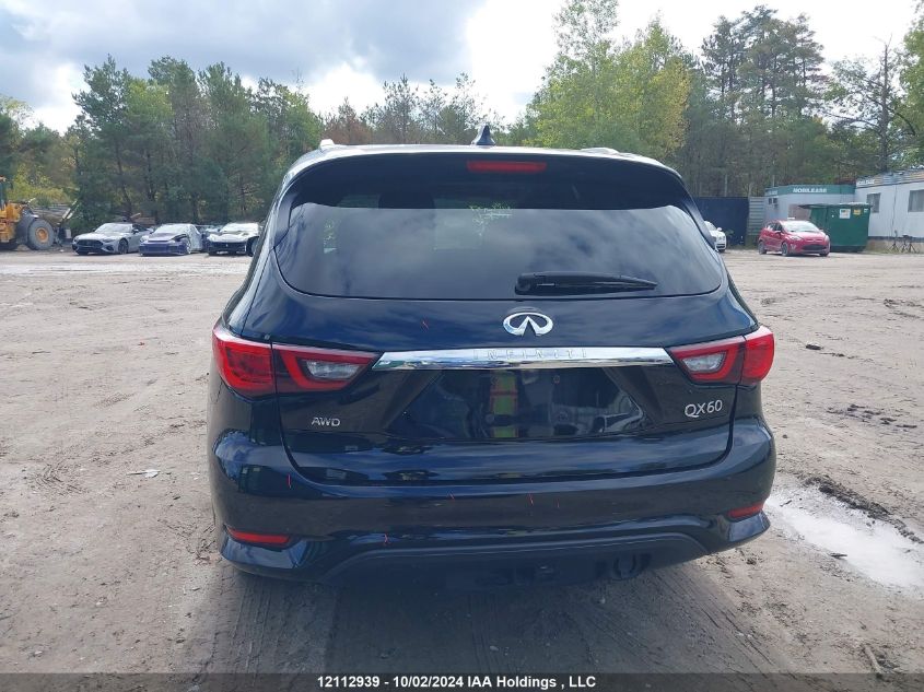 2019 Infiniti Qx60 Luxe/Pure VIN: 5N1DL0MM2KC567751 Lot: 12112939