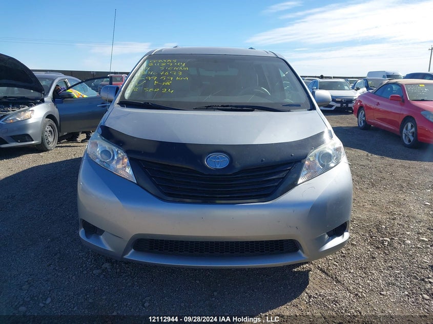 2014 Toyota Sienna VIN: 5TDZK3DC3ES407693 Lot: 12112944