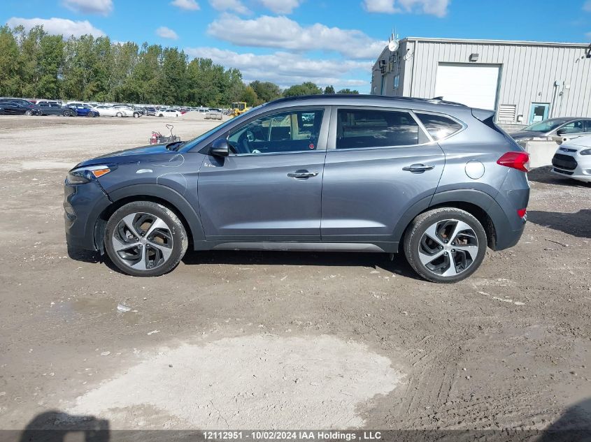 2016 Hyundai Tucson Limited/Sport And Eco/Se VIN: KM8J3CA29GU030951 Lot: 12112951