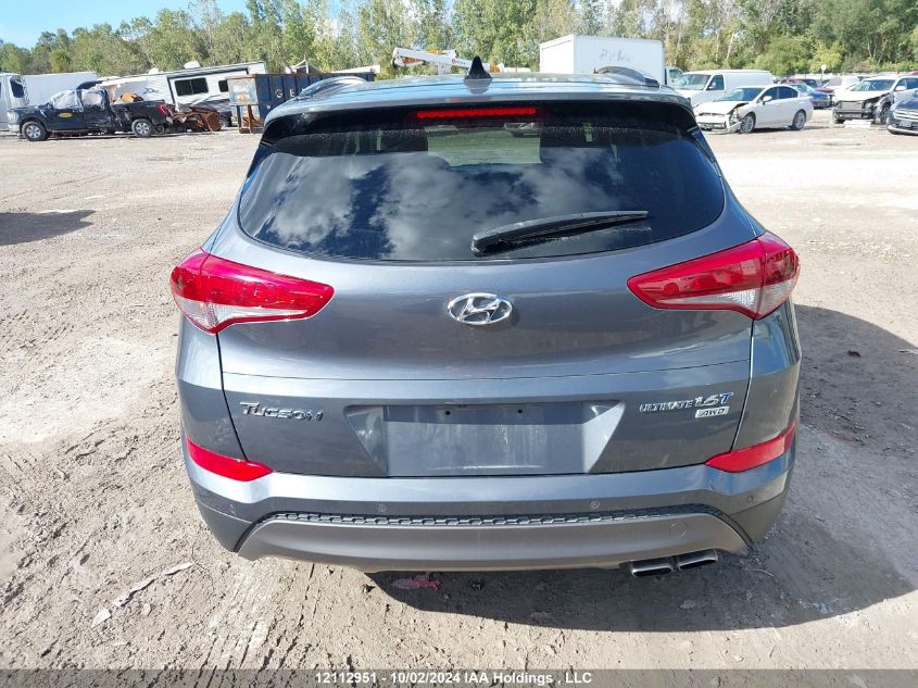 2016 Hyundai Tucson Limited/Sport And Eco/Se VIN: KM8J3CA29GU030951 Lot: 12112951