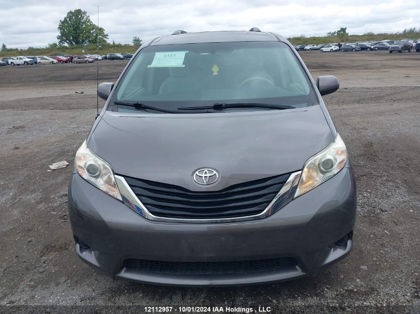 2014 Toyota Sienna VIN: 5TDKK3DC0ES491926 Lot: 12112957