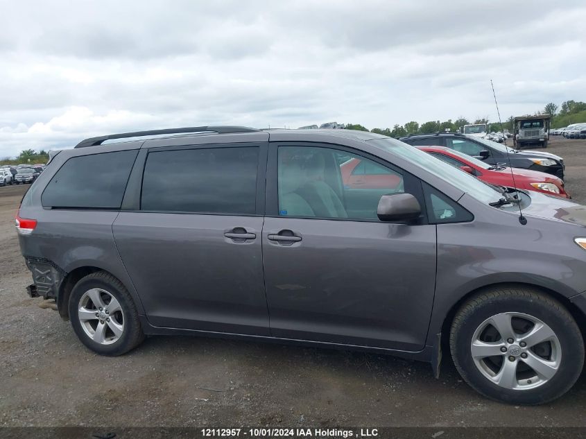 2014 Toyota Sienna VIN: 5TDKK3DC0ES491926 Lot: 12112957