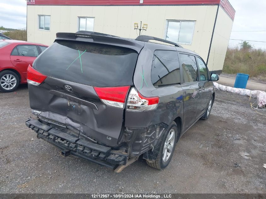 2014 Toyota Sienna VIN: 5TDKK3DC0ES491926 Lot: 12112957