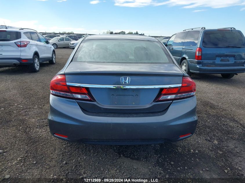 2013 Honda Civic Sdn VIN: 2HGFB2F59DH007079 Lot: 12112989