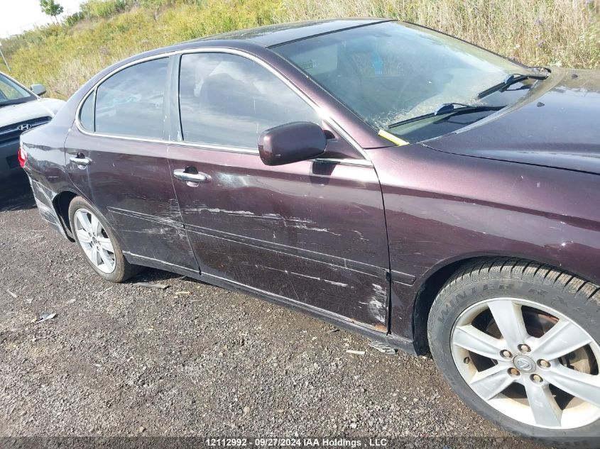 2006 Lexus Es 330 VIN: JTHBA30G565156629 Lot: 12112992