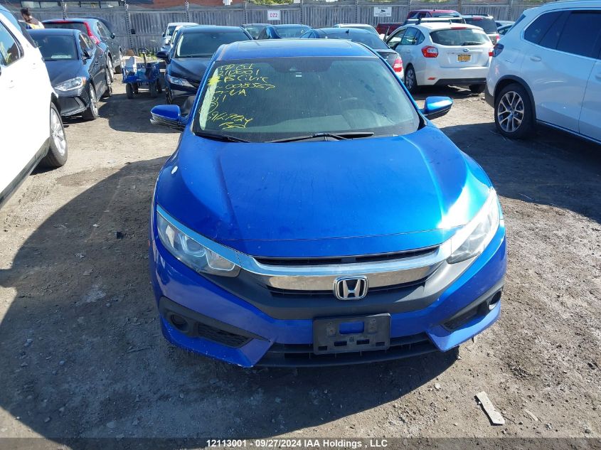 2018 Honda Civic Ex 4Dr VIN: 2HGFC2F81JH008567 Lot: 12113001