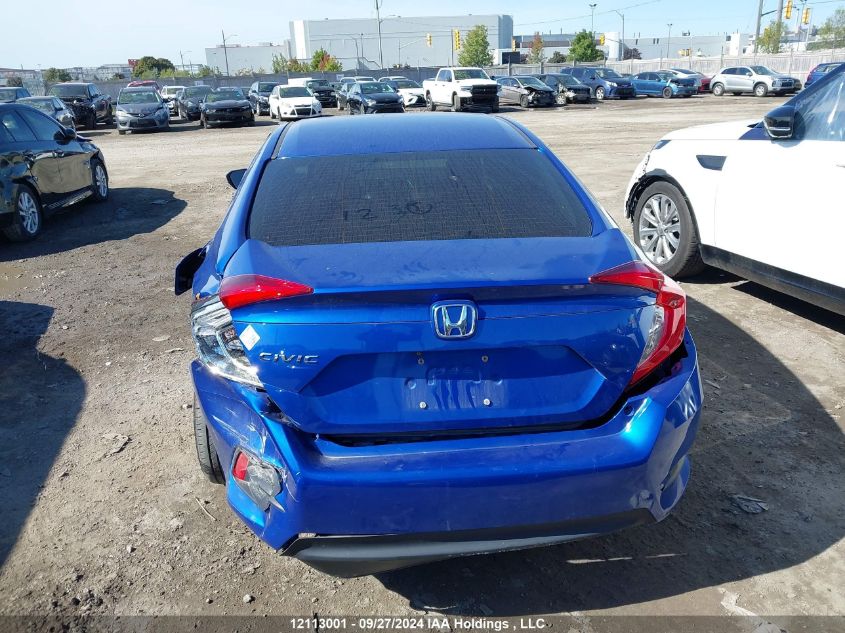 2018 Honda Civic Ex 4Dr VIN: 2HGFC2F81JH008567 Lot: 12113001