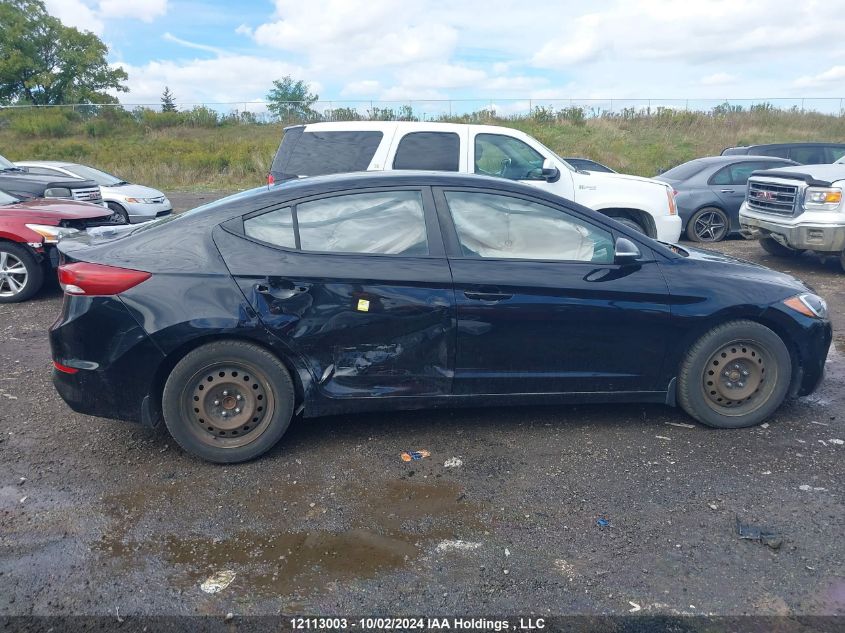 2018 Hyundai Elantra Gl VIN: KMHD84LF0JU468155 Lot: 12113003