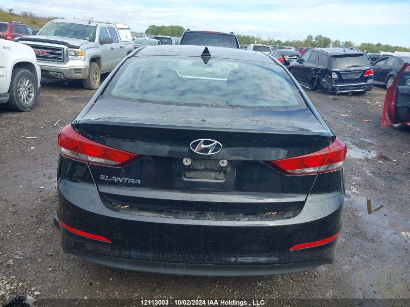 2018 Hyundai Elantra Gl VIN: KMHD84LF0JU468155 Lot: 12113003