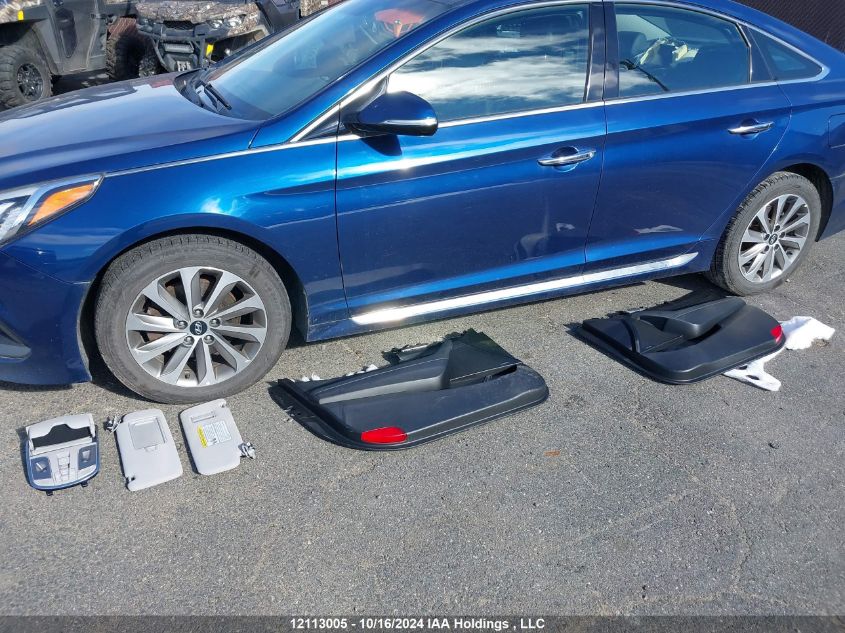 2017 Hyundai Sonata Sport/Limited VIN: 5NPE34AF7HH587951 Lot: 12113005