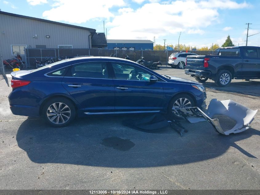 2017 Hyundai Sonata Sport/Limited VIN: 5NPE34AF7HH587951 Lot: 12113005