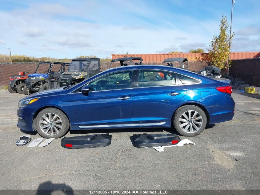 2017 Hyundai Sonata Sport/Limited VIN: 5NPE34AF7HH587951 Lot: 12113005
