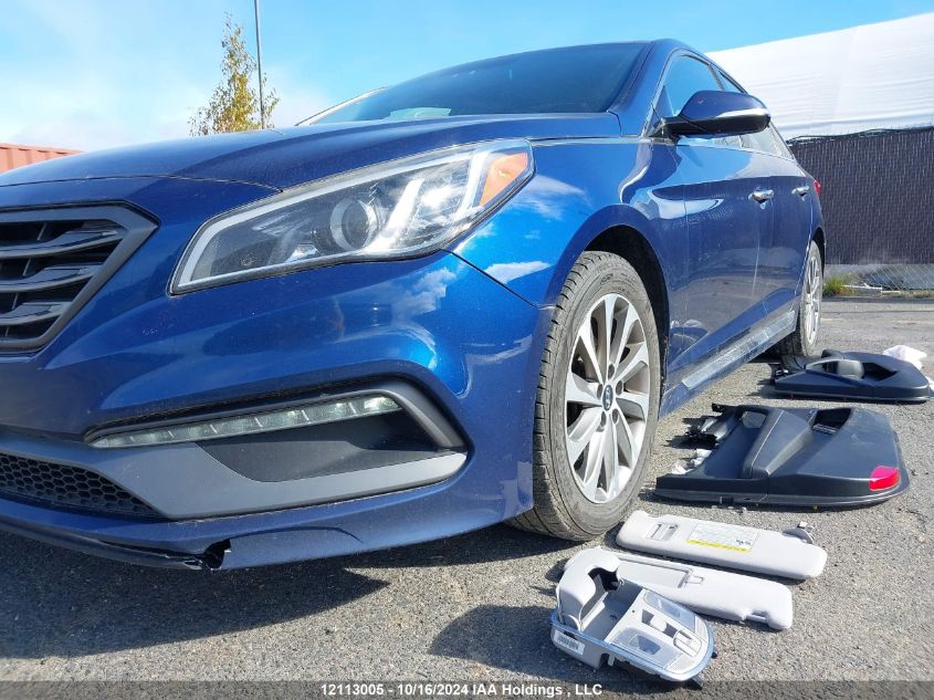 2017 Hyundai Sonata Sport/Limited VIN: 5NPE34AF7HH587951 Lot: 12113005