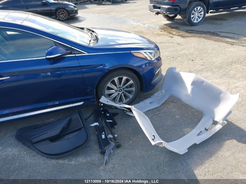 2017 Hyundai Sonata Sport/Limited VIN: 5NPE34AF7HH587951 Lot: 12113005