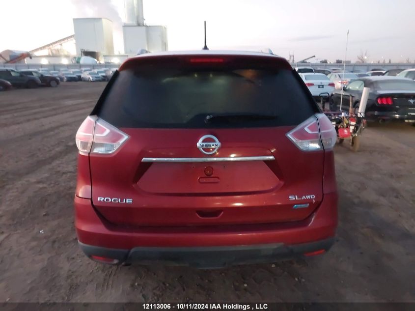 2015 Nissan Rogue VIN: 5N1AT2MV8FC820536 Lot: 12113006
