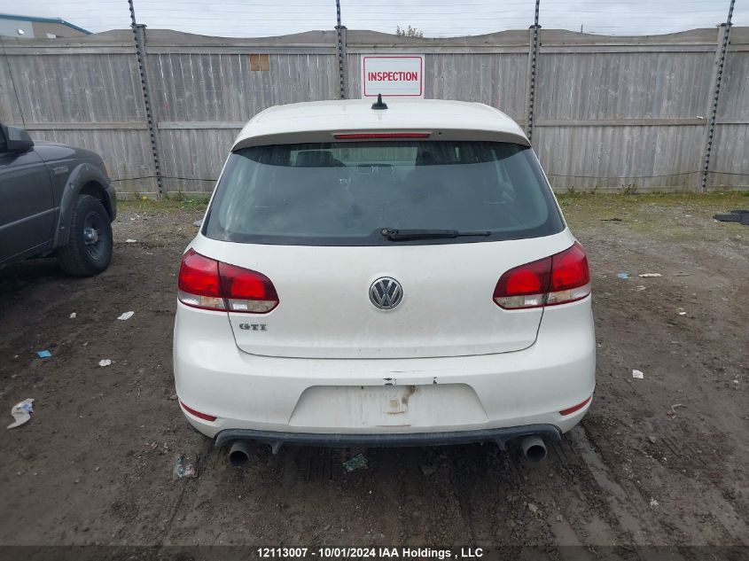 2012 Volkswagen Gti VIN: WVWGV7AJ0CW181019 Lot: 12113007