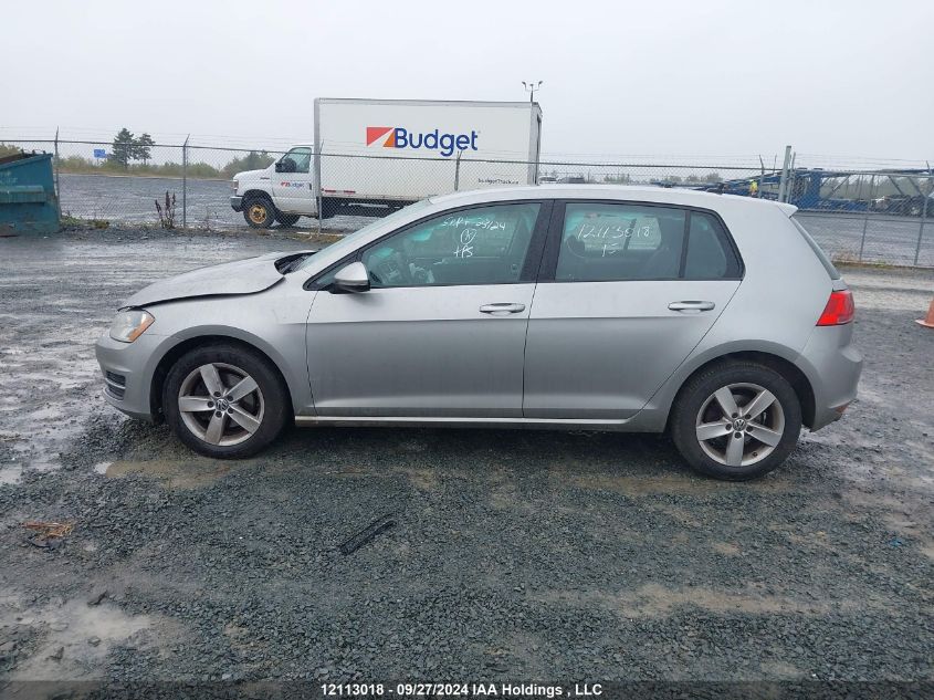 2015 Volkswagen Golf VIN: 3VW217AU6FM064062 Lot: 12113018