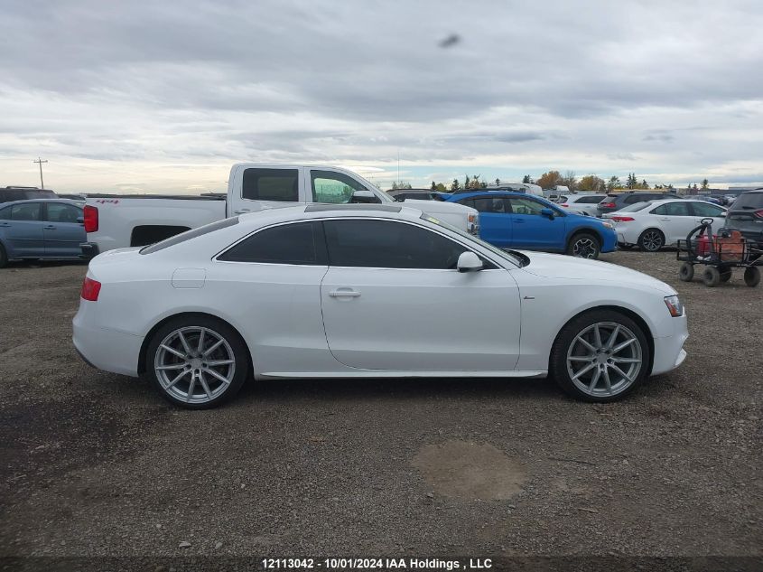 2015 Audi A5 VIN: WAUMFBFR3FA052627 Lot: 12113042