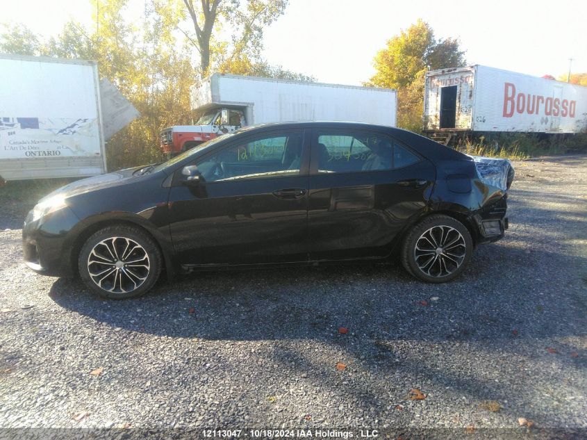 2015 Toyota Corolla L/Le/Le Pls/Prm/S/S Pls VIN: 2T1BURHE7FC324580 Lot: 12113047