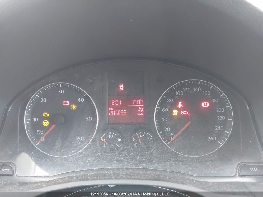 2009 Volkswagen Jetta Tdi VIN: 3VWKL71K49M289240 Lot: 12113056