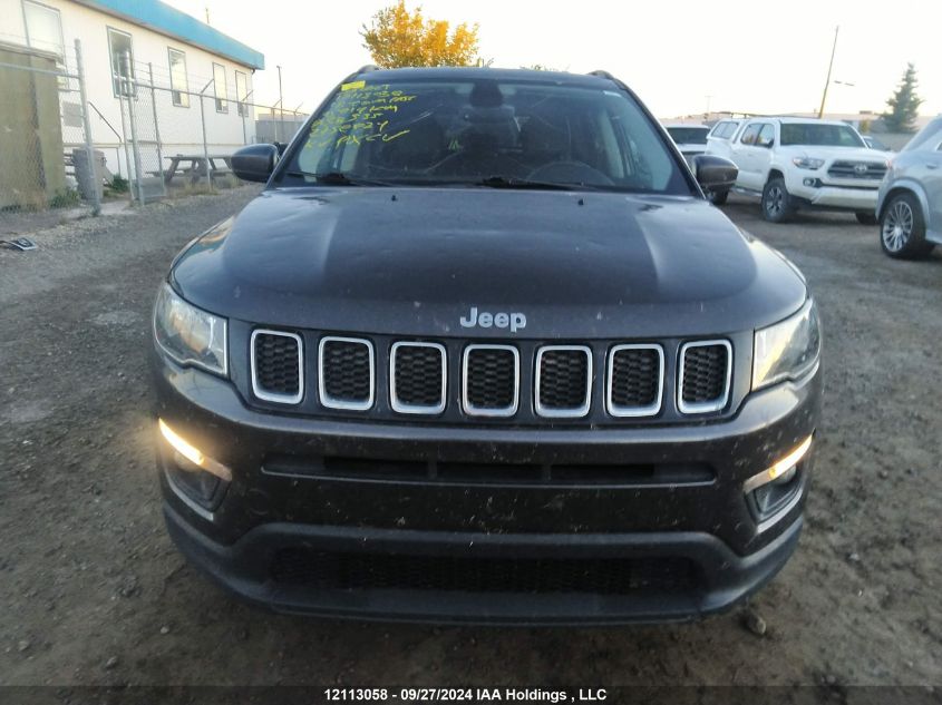 2018 Jeep Compass Latitude VIN: 3C4NJDBB7JT138535 Lot: 12113058
