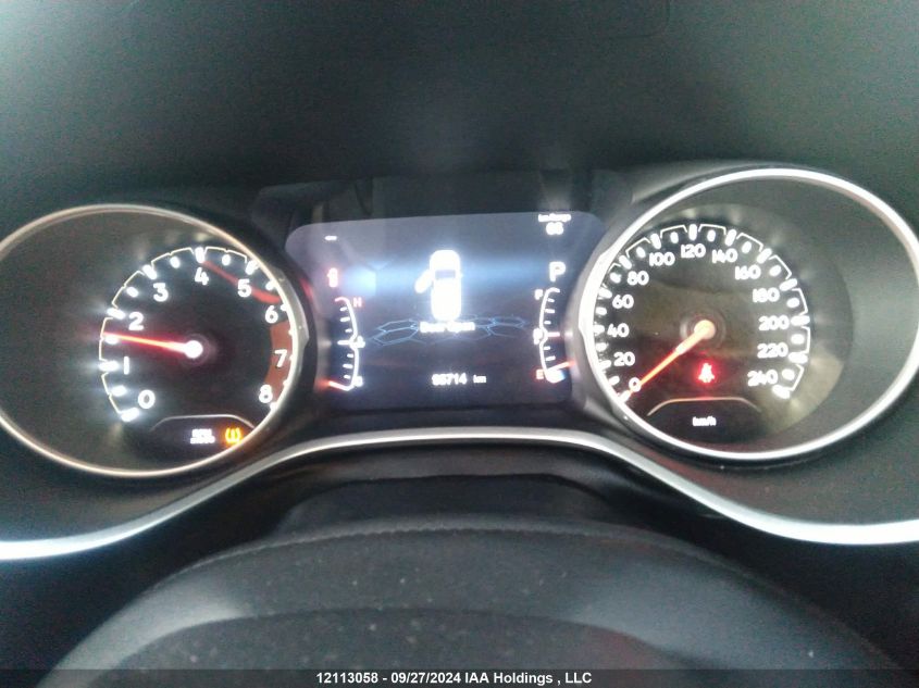 2018 Jeep Compass Latitude VIN: 3C4NJDBB7JT138535 Lot: 12113058