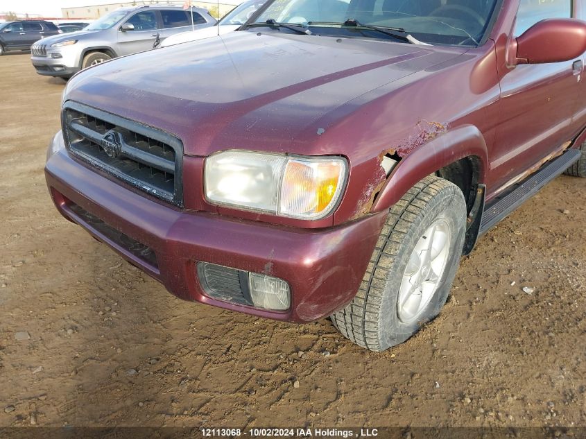 2001 Nissan Pathfinder Le/Se/Xe VIN: JN8DR09Y71W587607 Lot: 12113068