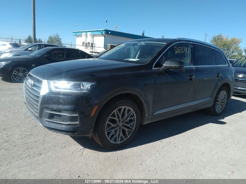 WA1AHAF71JD002366 2018 AUDI Q7 - Image 2