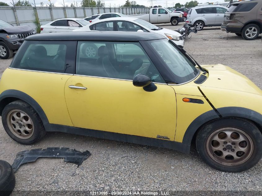 2004 Mini Cooper VIN: WMWRC33464TJ54163 Lot: 12113095