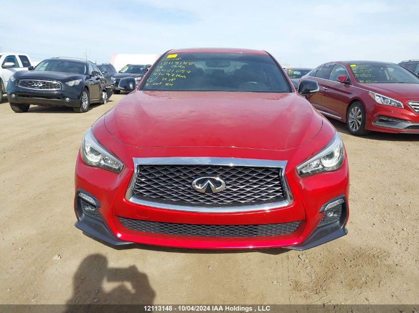 2018 Infiniti Q50 VIN: JN1FV7ARXJM481857 Lot: 12113148