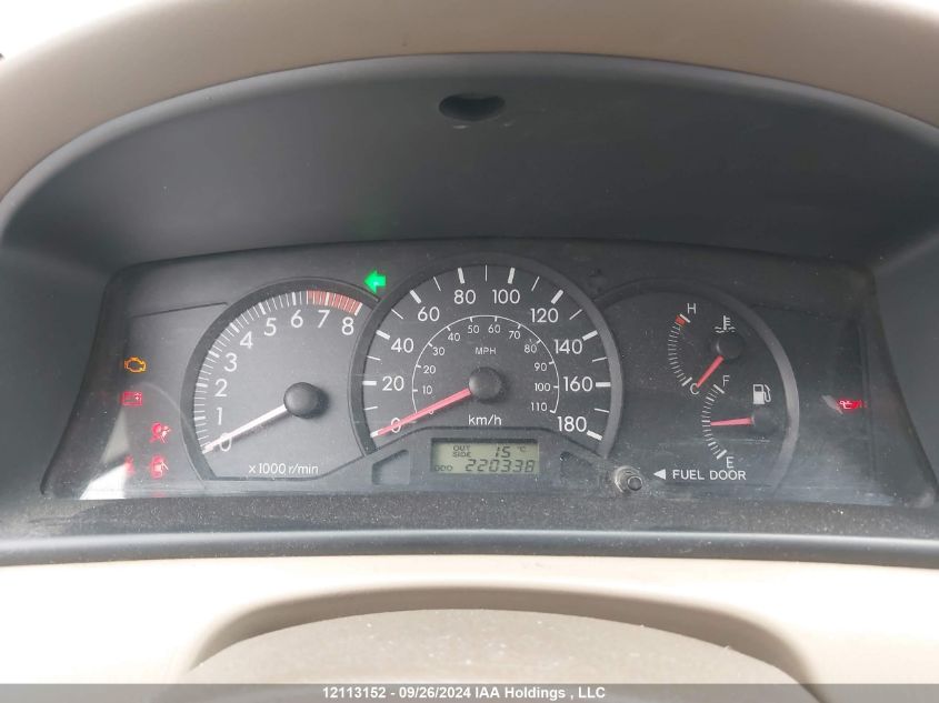 2005 Toyota Corolla VIN: 2T1BR32E25C912103 Lot: 12113152