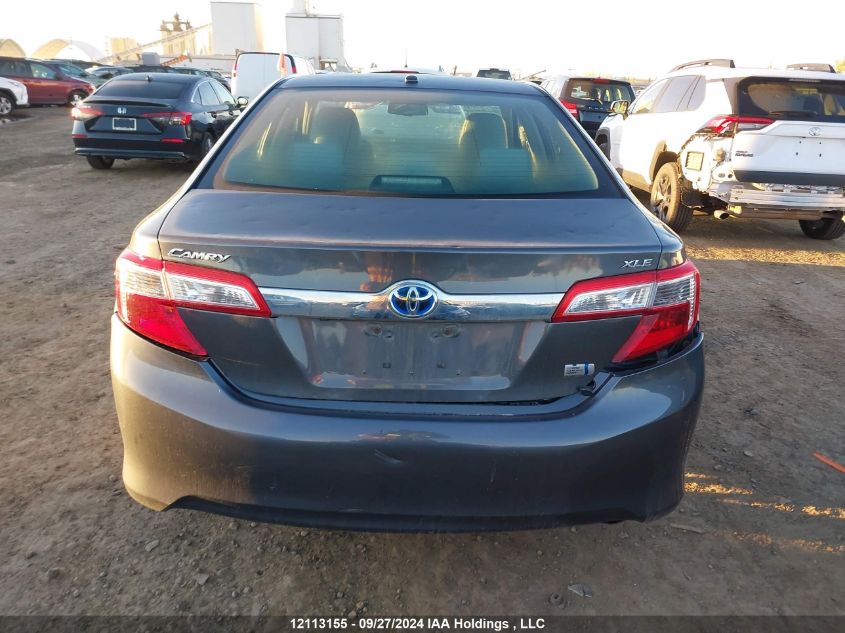 2012 Toyota Camry Hybrid Xle VIN: 4T1BD1FK0CU040146 Lot: 12113155