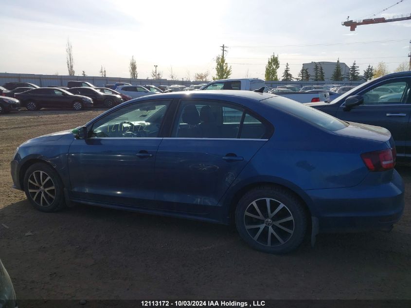 2016 Volkswagen Jetta Comfortline VIN: 3VWD07AJ5GM394519 Lot: 12113172