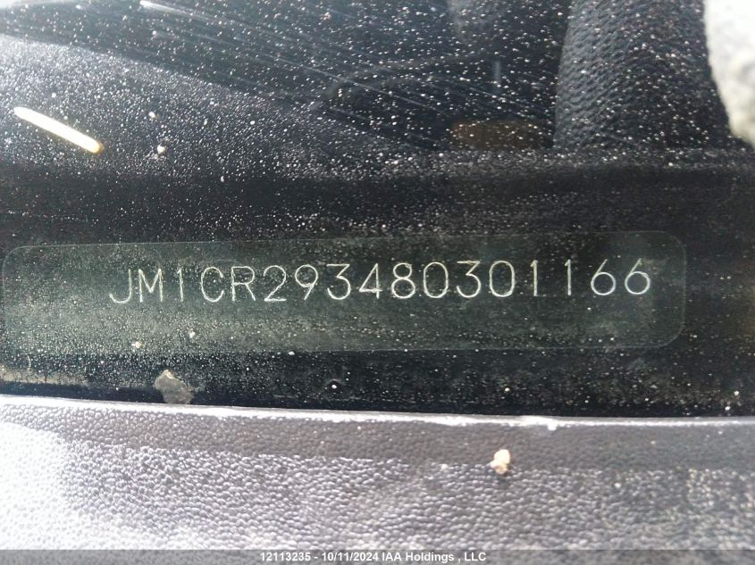 2008 Mazda Mazda5 VIN: JM1CR293480301166 Lot: 12113235