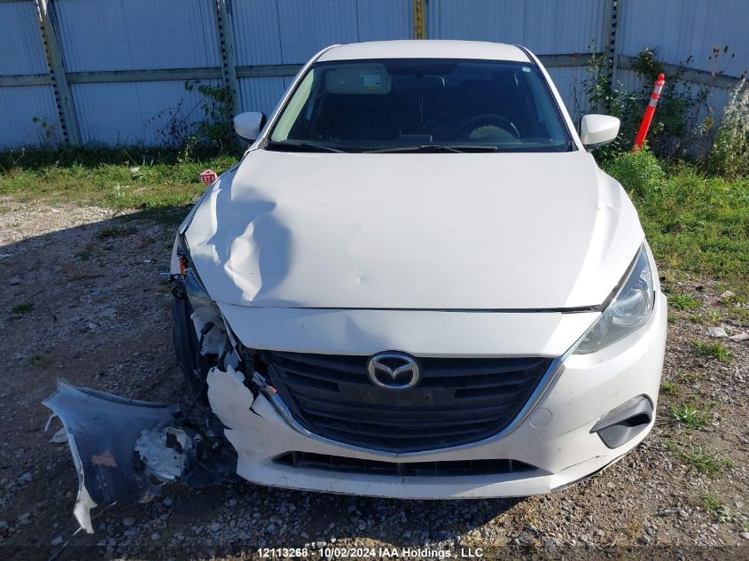 2014 Mazda Mazda3 VIN: 3MZBM1U78EM122455 Lot: 12113268