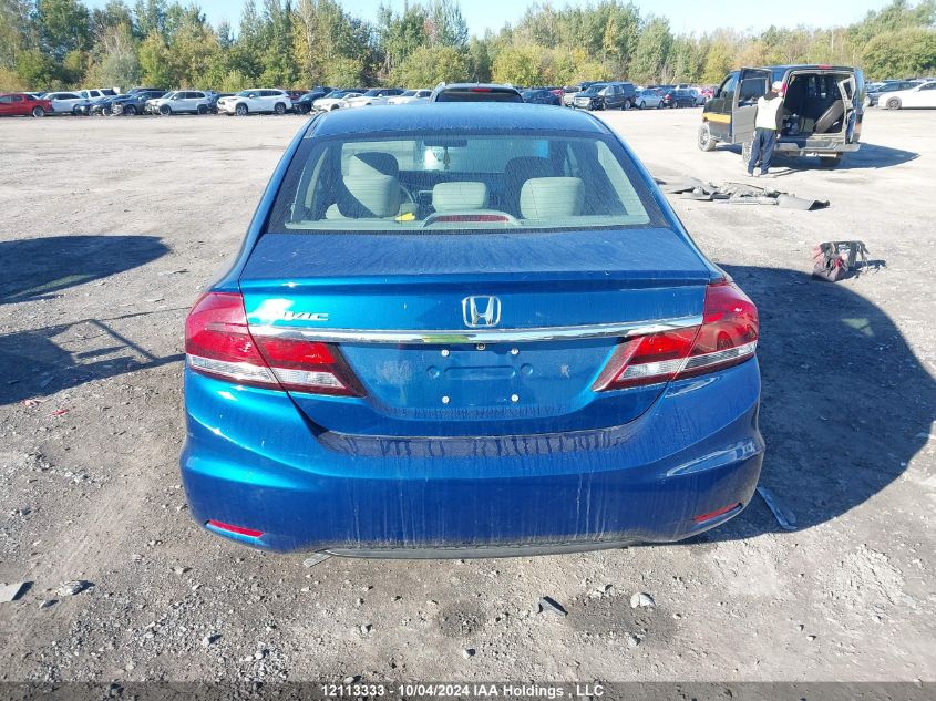 2013 Honda Civic Lx VIN: 2HGFB2F44DH024475 Lot: 12113333