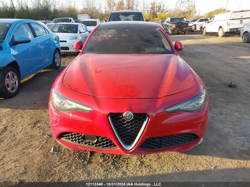 2017 Alfa Romeo Giulia Ti VIN: ZARFAEEN5H7561604 Lot: 12113349
