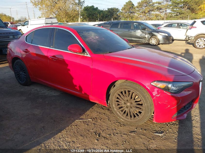 2017 Alfa Romeo Giulia Ti VIN: ZARFAEEN5H7561604 Lot: 12113349