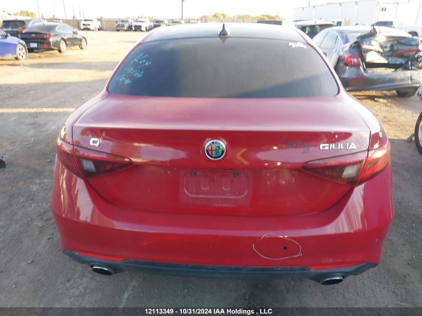 2017 Alfa Romeo Giulia Ti VIN: ZARFAEEN5H7561604 Lot: 12113349