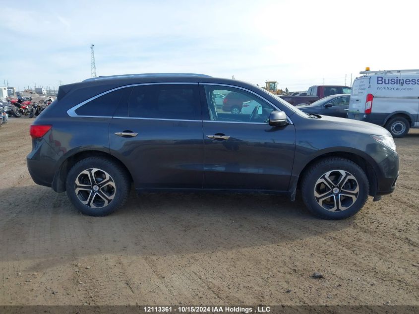 2014 Acura Mdx VIN: 5FRYD4H89EB507298 Lot: 12113361