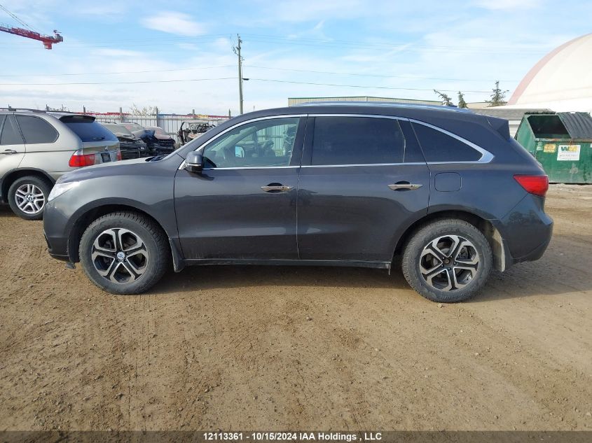 2014 Acura Mdx VIN: 5FRYD4H89EB507298 Lot: 12113361