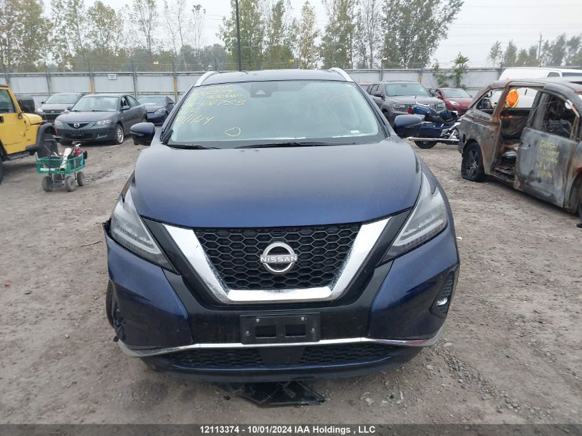 2023 Nissan Murano Sl VIN: 5N1AZ2CS9PC126753 Lot: 12113374