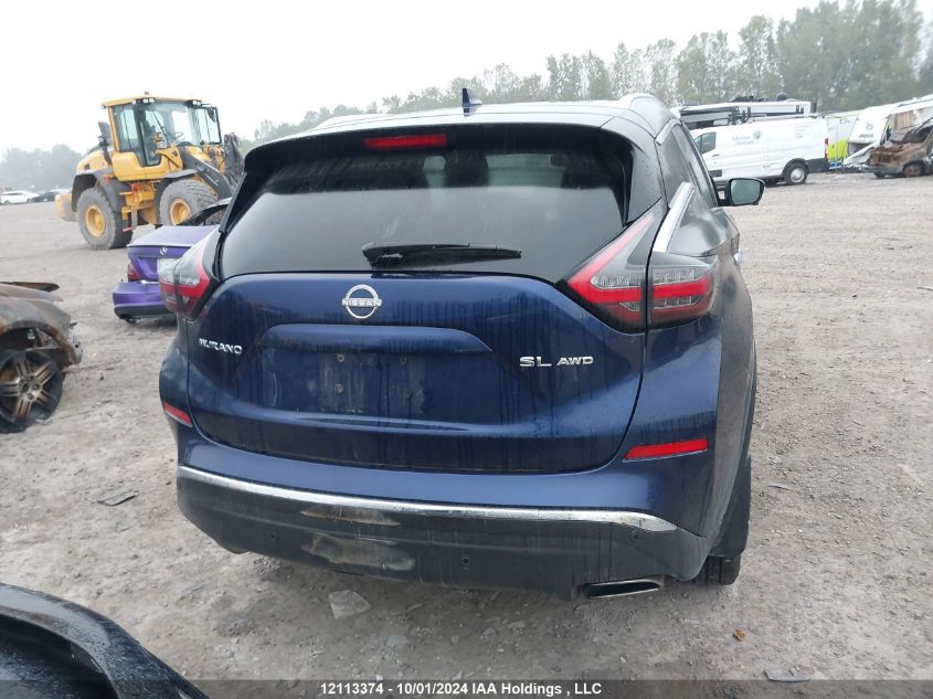 2023 Nissan Murano Sl VIN: 5N1AZ2CS9PC126753 Lot: 12113374