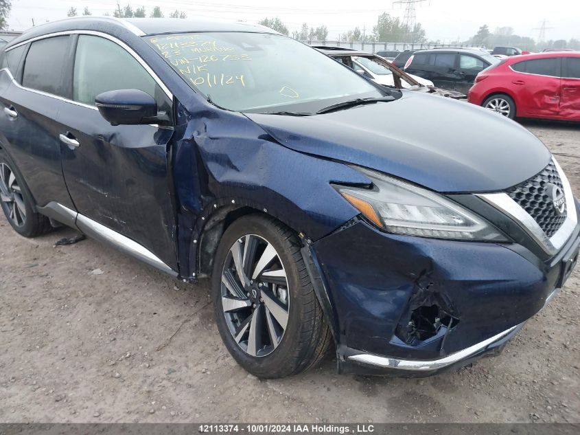 2023 Nissan Murano Sl VIN: 5N1AZ2CS9PC126753 Lot: 12113374