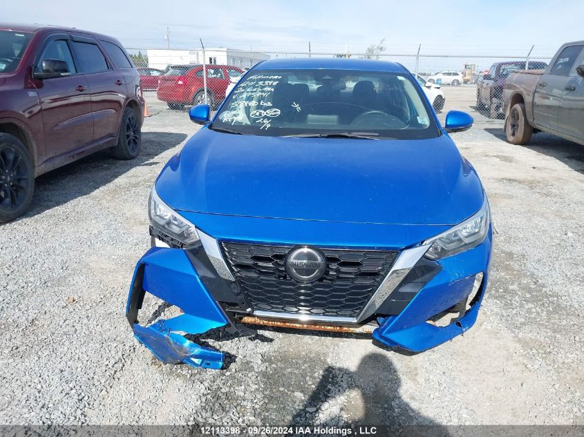 2020 Nissan Sentra Sv VIN: 3N1AB8CV9LY275741 Lot: 12113398