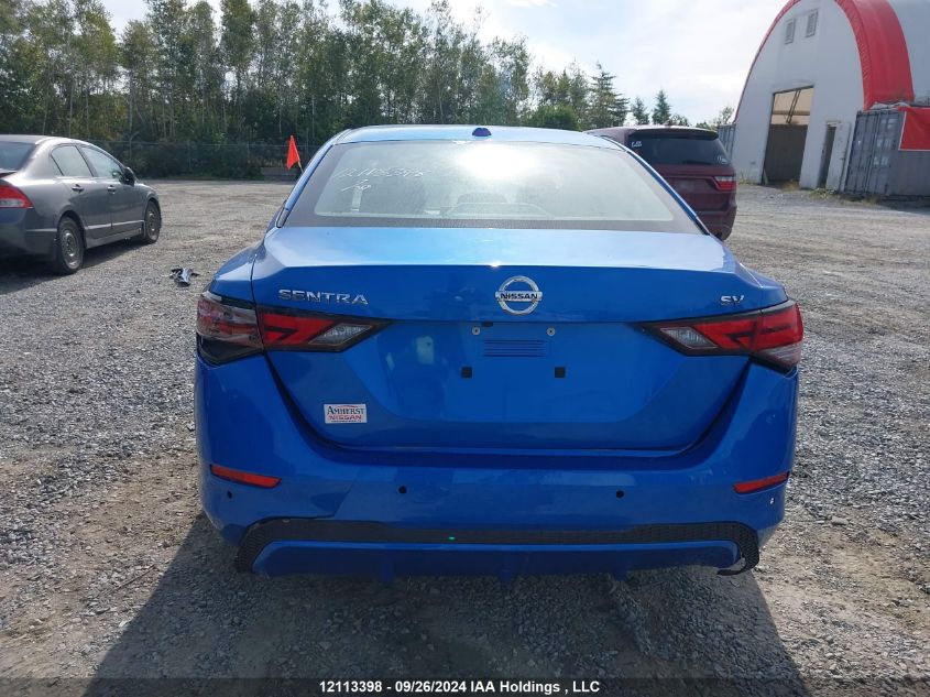 2020 Nissan Sentra Sv VIN: 3N1AB8CV9LY275741 Lot: 12113398