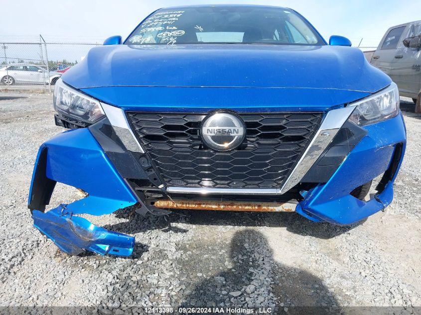 2020 Nissan Sentra Sv VIN: 3N1AB8CV9LY275741 Lot: 12113398